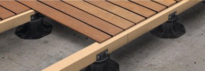 SLW60-01 Otomatik Seviyeleme Ahşap-Deck-Kompozit Yükseltilmiş Döşeme Sistemleri (42 mm - 48 mm)