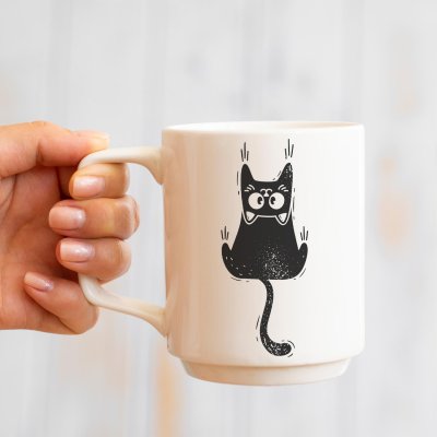 Dekal Çıkartma Kedi
