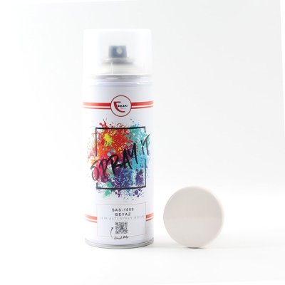 SAS 1000 / Beyaz Sır Altı Çini & Porselen & Seramik Spray Boya