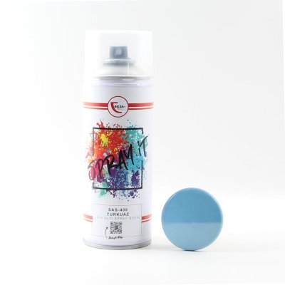 SAS 400 / Turkuaz Sır Altı Çini & Porselen & Seramik Spray Boya