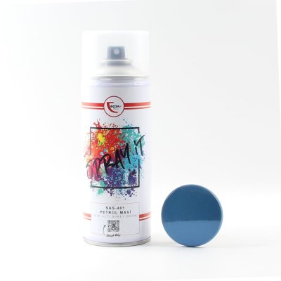 SAS 401 / Petrol Mavi Sır Altı Çini & Porselen & Seramik Spray Boya