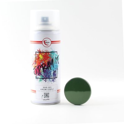 SAS 303 / Krom Yeşil Sır Altı Çini & Porselen & Seramik Spray Boya