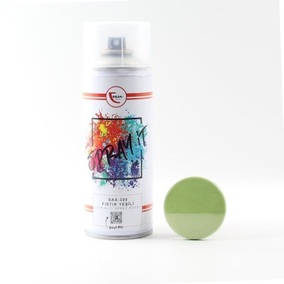 SAS 300 / Fıstık Yeşili Altı Çini & Porselen & Seramik Spray Boya