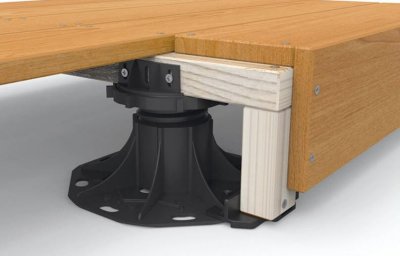BSW60-02 Ahşap-Deck-Kompozit Yükseltilmiş Döşeme Pedestalı (38 mm - 50 mm)
