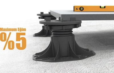 SL60-03 Yükseltilmiş Döşeme Sistemleri Otomatik Seviyeleme Seramik-Doğal Taş-Kompozit c(60 mm - 85 mm)