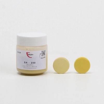 Sır Altı Seramik Boya Çini & Porselen Sarı Renk / Sa 200 50 Gr.