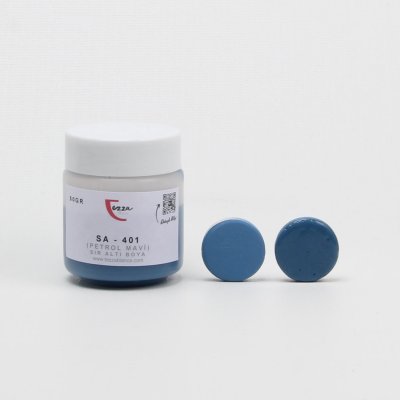 SA 401 / Sır Altı Seramik Boyası Petrol Mavi 50 gr.
