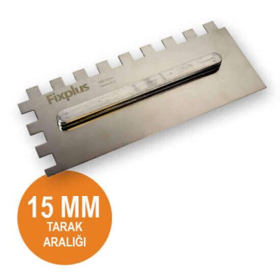 FixPlus Yedek Seramik Malası 15 mm (15x15 kare diş)