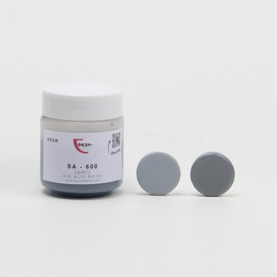 SA 600 / Sır Altı Seramik Boyası Gri 50 gr.