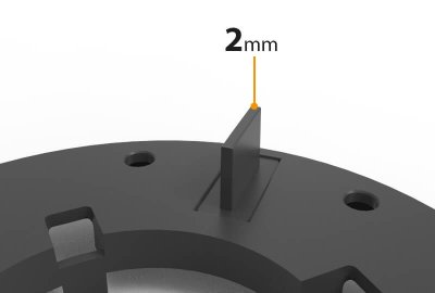 Tüm Seriler Değiştirilebilir 2 mm Derz Pimi