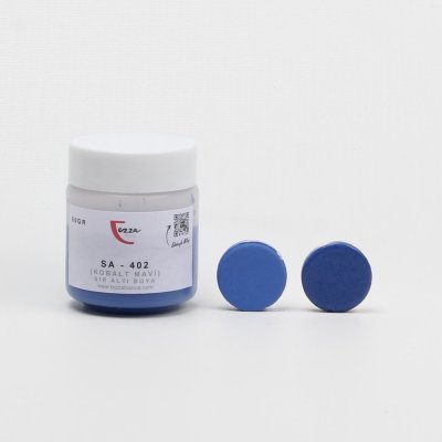SA 402 / Sır Altı Seramik Boyası Kobalt Mavi 50 gr.
