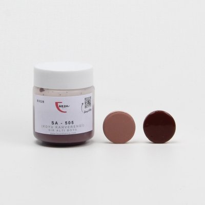 SA 505 / Sır Altı Seramik Boyası Koyu Kahve 50 gr.