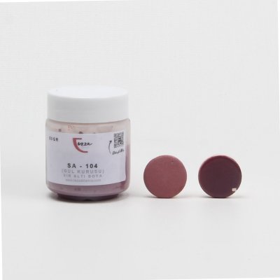 Sır Altı Seramik Boya Çini & Porselen Gül Kurusu / Sa 104 50 Gr.