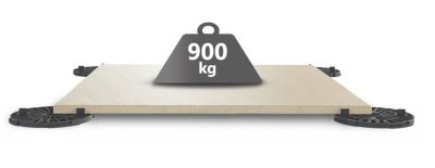 Karo Doğal Taş Yükseltilmiş Döşeme Sistemleri SP 10 Minimum ( 10 mm - 15 mm )