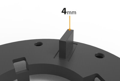 Tüm Seriler Değiştirilebilir 4 mm Derz Pimi