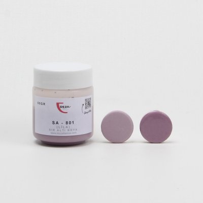 SA 801 / Lila Sır Altı Çini & Porselen & Seramik Boya 50 gr.